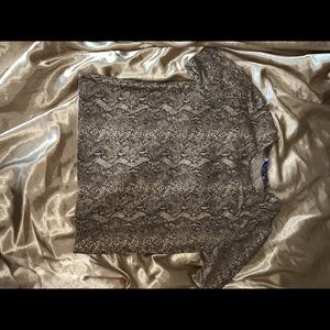 Nice top from Zara, Small, leopard print